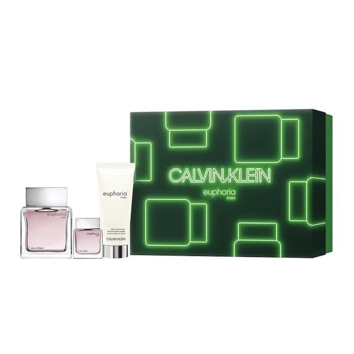 Calvin Klein Euphoria Men EDT 3 Piece Gift Set