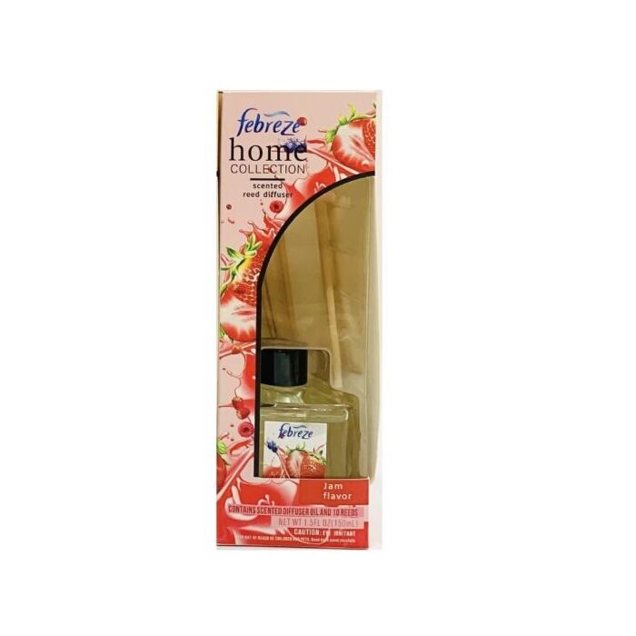 Febreze Home Collection Scented Reed Diffuser Jam Flavor 150ml