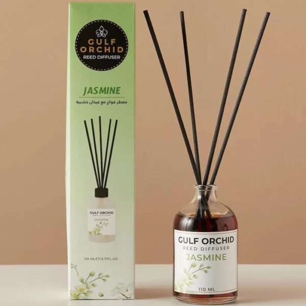 Gulf Orchid Scented Reed Diffuser Jasmine 110ml - Image 3