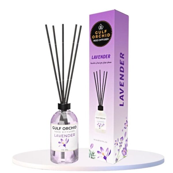 Gulf Orchid Scented Reed Diffuser Lavender 110ml
