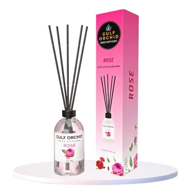 Gulf Orchid Scented Reed Diffuser Rose 110ml