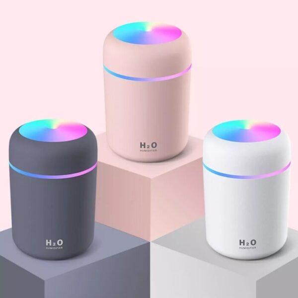 H2O Electric Air Diffuser Aroma Oil Humidifier LED Light Up Home Relax Defuser 300ml - Image 3