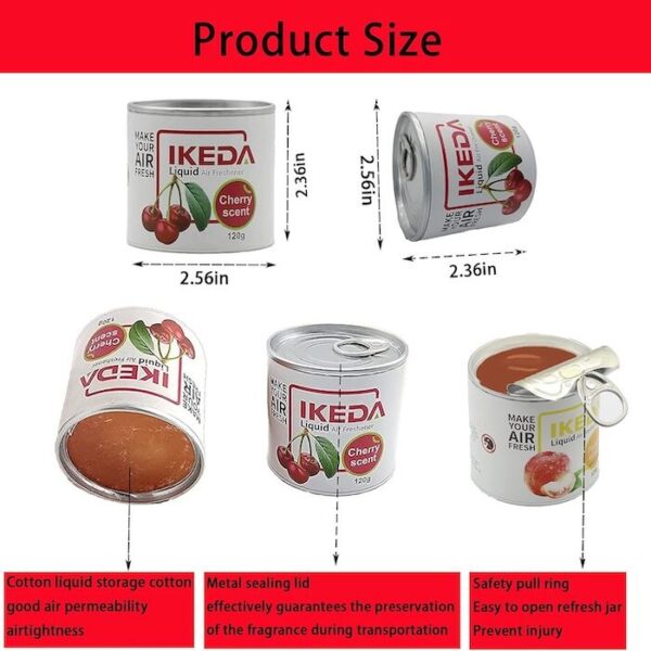 Ikeda Liquid Air Freshener Strawberry Scent 120g - Image 4