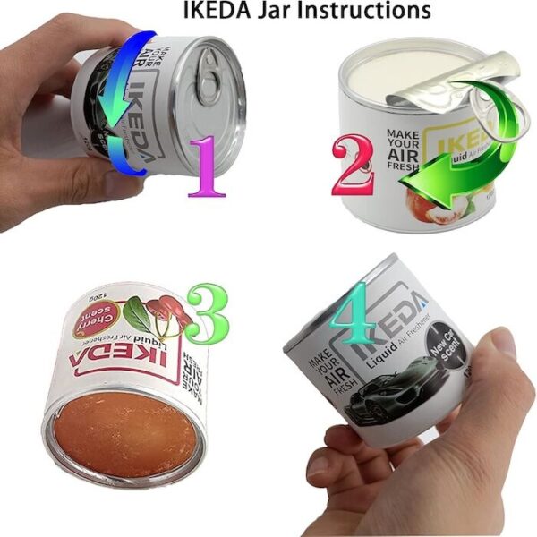 Ikeda Liquid Air Freshner New Car Scent 120g - Image 4
