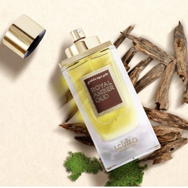 Mashaer Royal Amber Oud EDP 100ml - Image 3