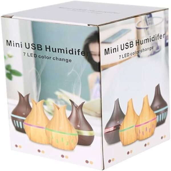 Mini USB Humidifier 7 LED Color Change - Image 7