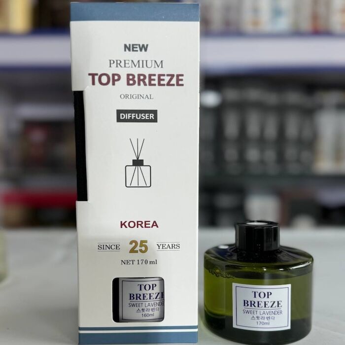 New Premium Top Breeze Original Diffuser Korea Sweet Lavender 160ml