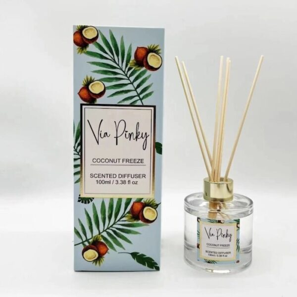 Via Pinky Coconut Freeze Scented Diffuser 100ml