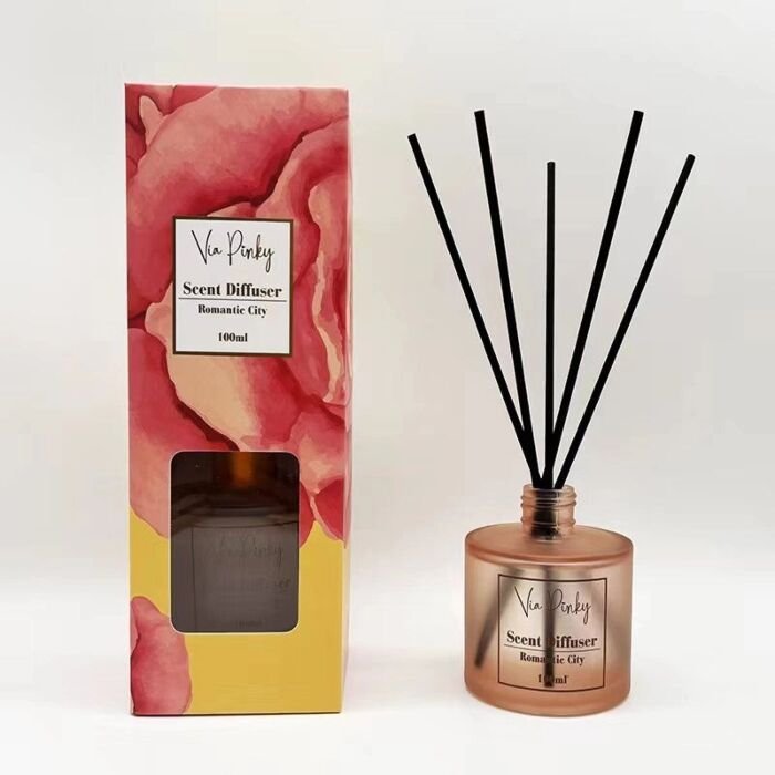 Via Pinky Romantic City Scent Diffuser 100ml